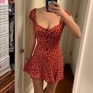 Reformation Cheri mini dress